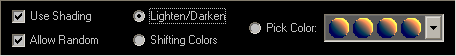 Shading Options