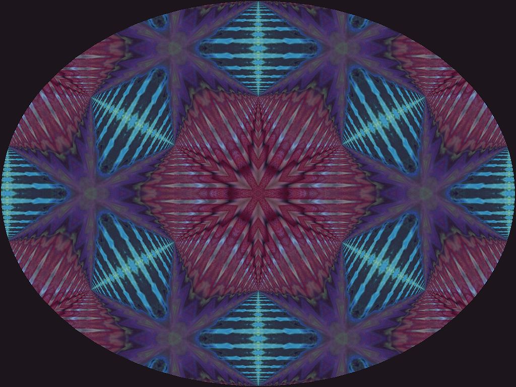 Triangle (Split) Funnel Oval Mandala